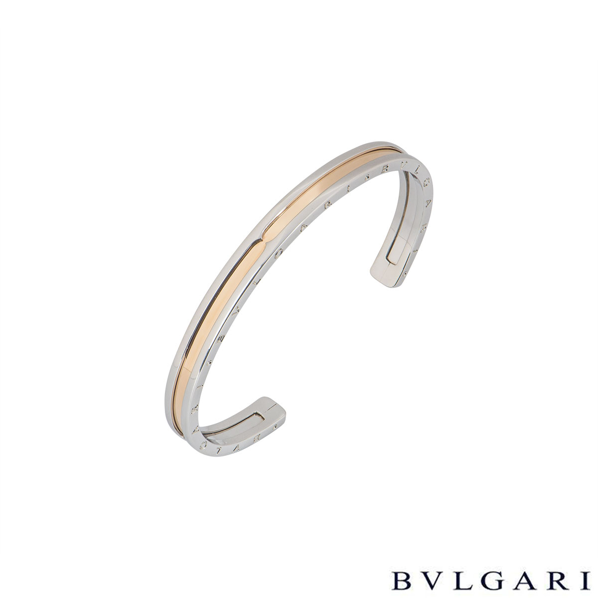 bvlgari steel bracelet